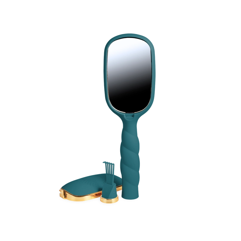 Teleties Detangler Hair Brush For Medium Hair - Teal with It