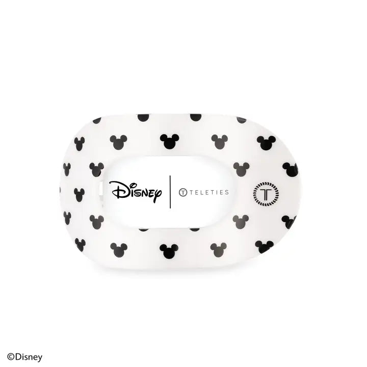 Teleties Flat Round Hair Clip | Medium | the Iconic Mickey Mouse