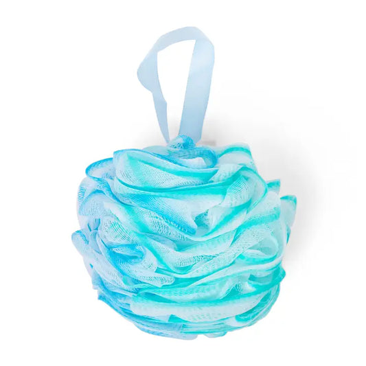 Cait + Co Gem-Luxurious Spa Pouf - Blue, Mint + White