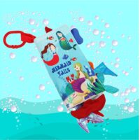 Bebe Mondo Tails Cloth Book Mermaid with Teether
