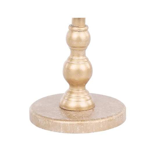 Glory Haus Gold Wood Base For Toppers