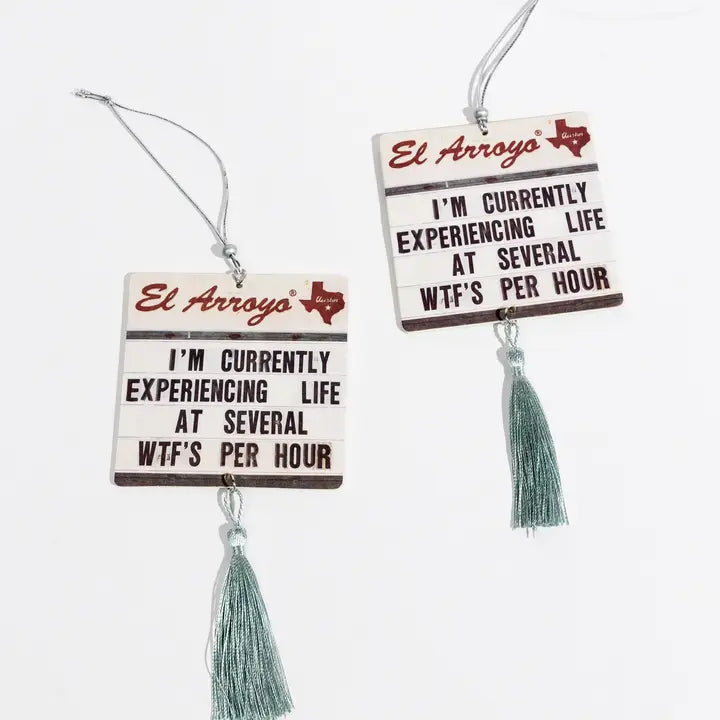 El Arroyo Car Air Freshener (2 Pack) - Wtf's Per Hour