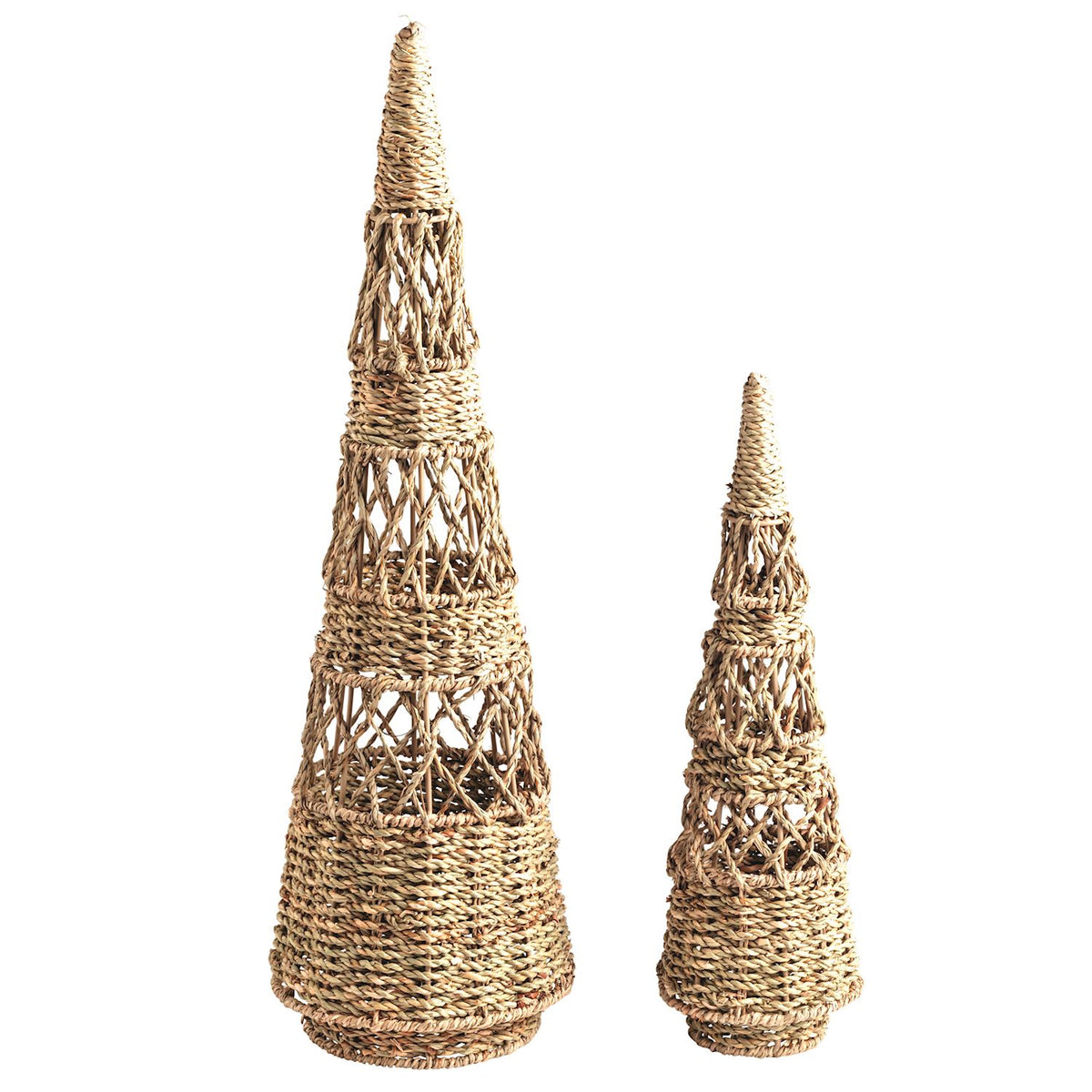 MUD PIE WOVEN TREE SET
