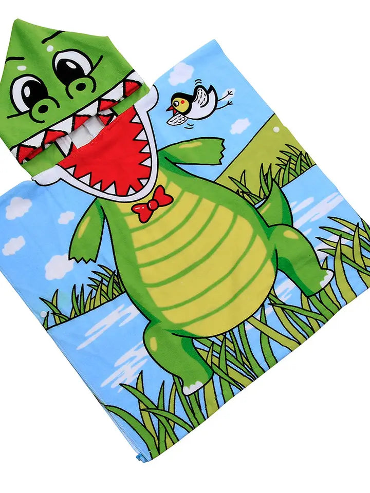 London Bridge Alligator Poncho Towel