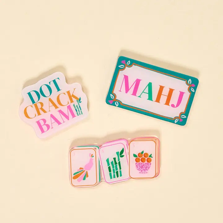 The Darling Effect Little Magnet Set–Let's Play Mahjong