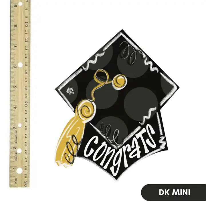 DK Designs Grad Hat Mini