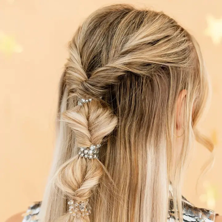Teleties Spiral Hair Coils | Small | Starstruck Hair Ties