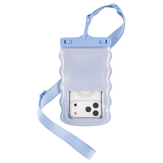 Case-Mate Wavy Waterproof Floating Phone Pouch-Mist Twinkle