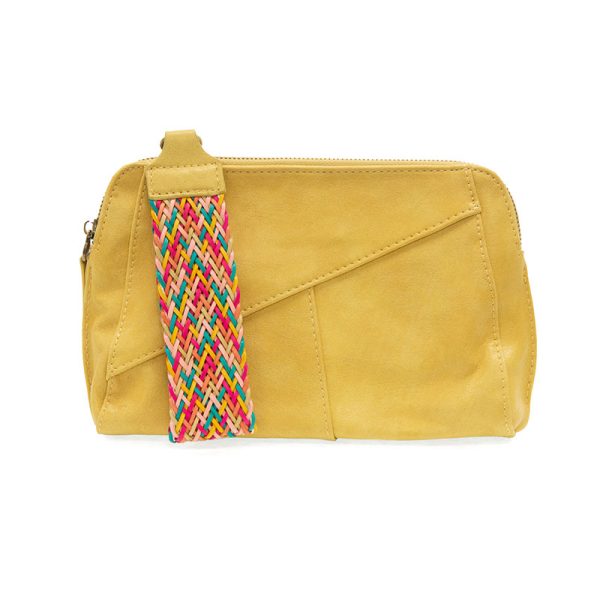 Joy Susan Gigi Crossbody with Woven Wristlet Strap