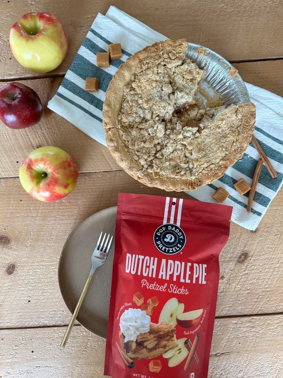Pop Daddy – Dutch Apple Pie Seasoned Pretzels 7.5oz