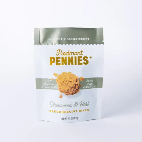 Piedmont Pennies Medium Pouch, Parmesan & Herb