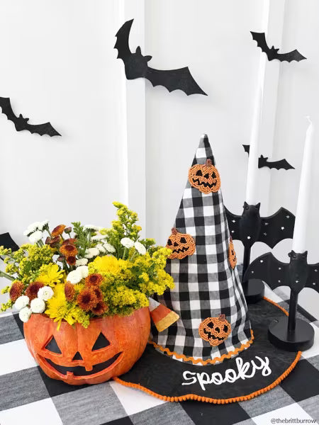 MUD PIE MACHE JACK-O-LANTERN TREAT BUCKETS