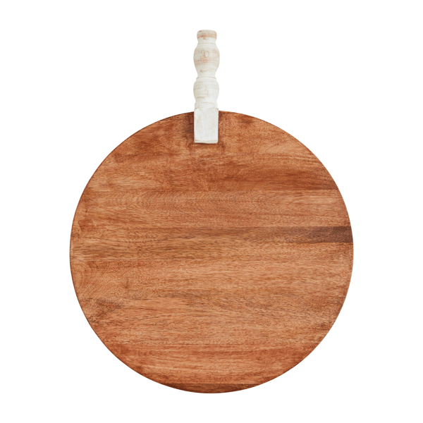 MUD PIE BANISTER HANDLE ROUND BOARD