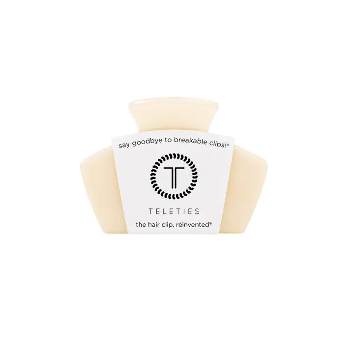 Teleties Classic | Almond Beige | Petite | Claw Clip