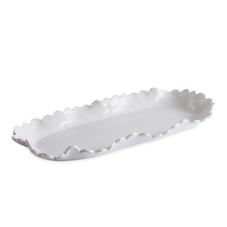 BEATRIZ BALL VIDA Colette Large Oblong Platter (White)-3318