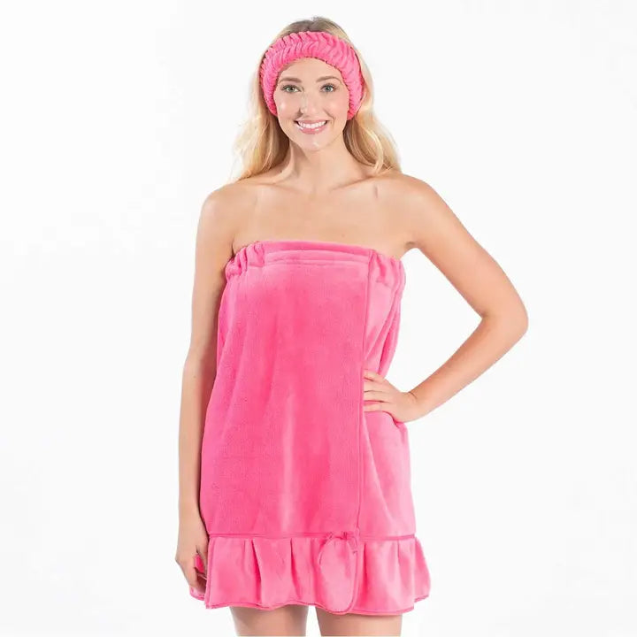 Bella Sleep + Spa Wrap - Hot Pink