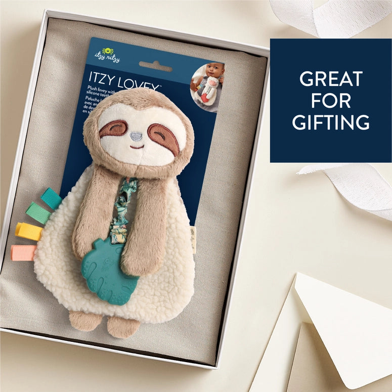 Itzy Ritzy Friends Lovey™ Plush-Peyton the Sloth