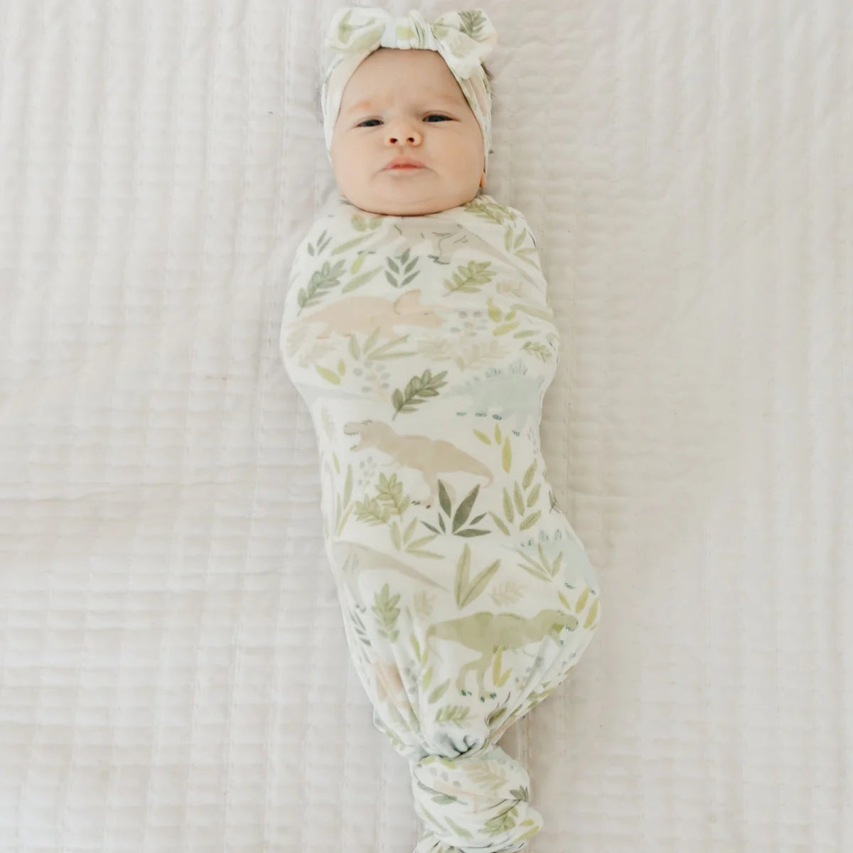 Copper Pearl Rex Knit Swaddle Blanket