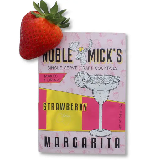 Noble Mick's Strawberry Margarita Single Serve Craft Cocktail