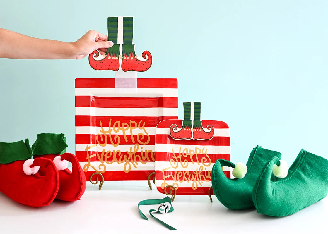 HAPPY EVERYTHING! JINGLE ELF BOOTS BIG ATTACHMENT