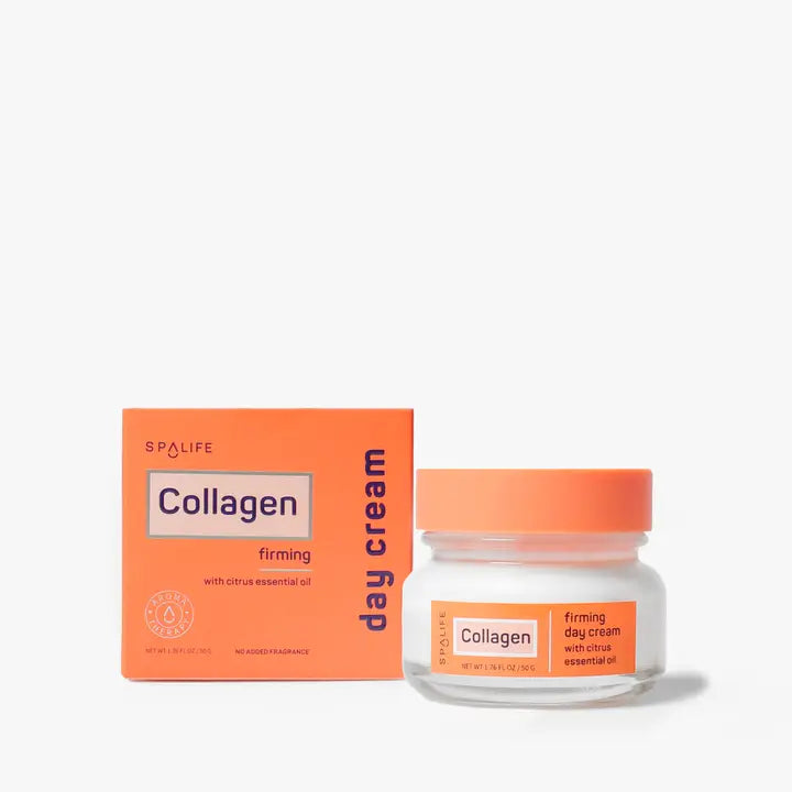 My Spa Life Collagen Firming Day Cream Infused with Citrus Essential Oil