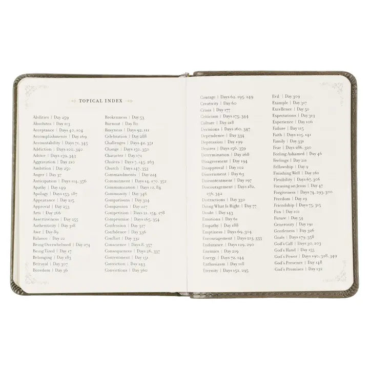Daily Prayers For Graduates Gray Faux Leather Devotional