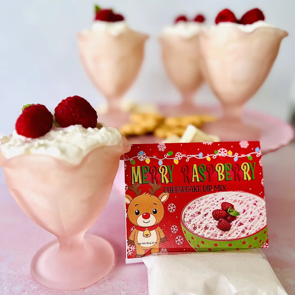 Carmie's Kitchen Merry Raspberry Cheesecake Mix - Holiday Collection