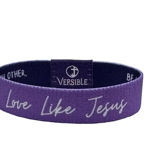 Versible Solid Truths Collection-Purple-Love Like Jesus