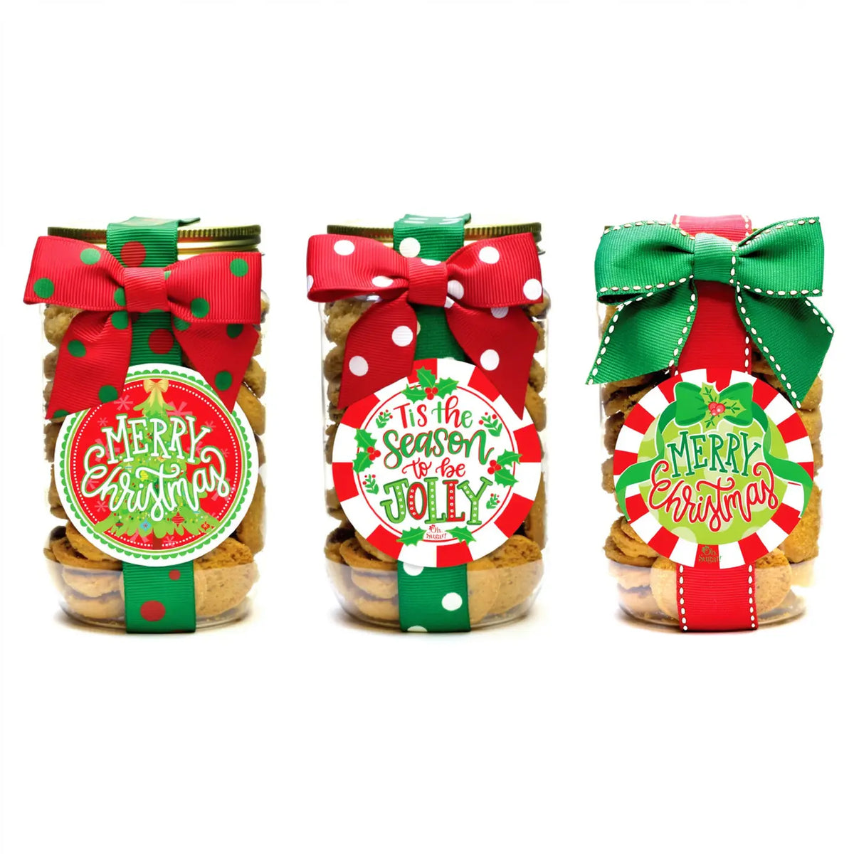 Oh, Sugar! Cookies - Christmas Holiday- Pint Jars
