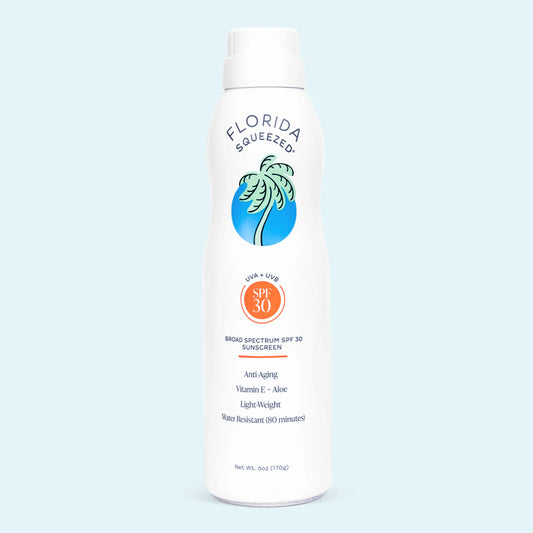 Florida Squeezed SPF 30 Sunscreen Non-Aerosol Spray