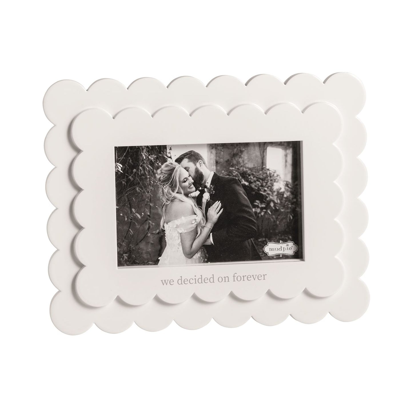 MUD PIE DECIDED ON FOREVER SCALLOP FRAME