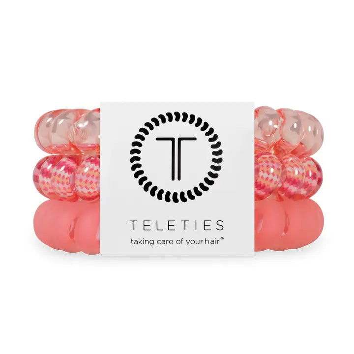 Teleties Spiral Hair Coils | Large | Dreamsicle