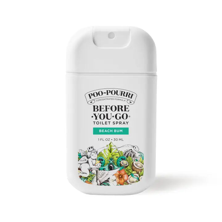 Poo~Pourri 1oz Pocket Sprayer w/ Pouch - Beach Bum