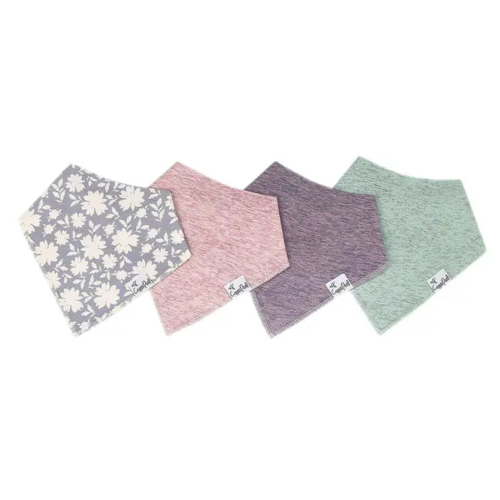 Copper Pearl Baby Bandana Bibs - Lacie