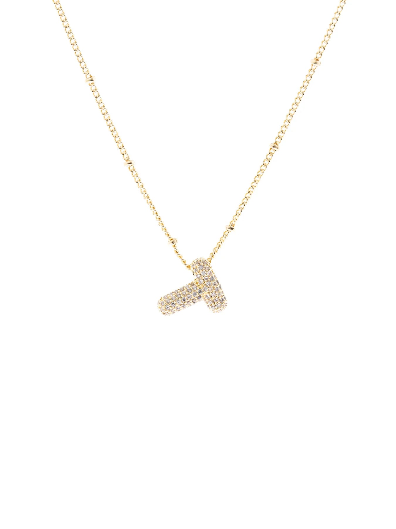 Michelle McDowell Chloe Luxe Initial Necklace-T