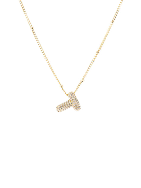 Michelle McDowell Chloe Luxe Initial Necklace-T