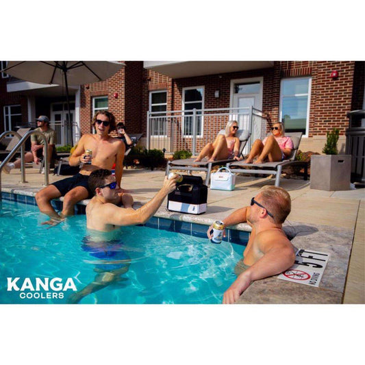 Kanga The Kase Mate Black/White 12 cans Cooler