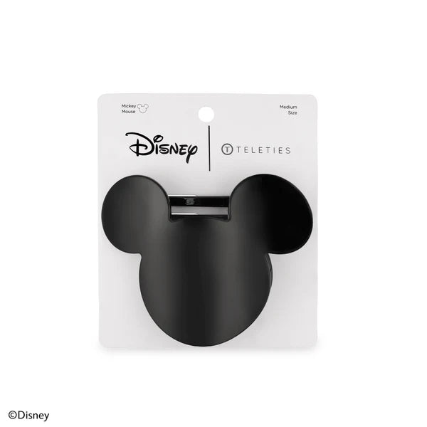 Teleties Disney: Mickey Mouse Shaped Medium Flat Hair Clip