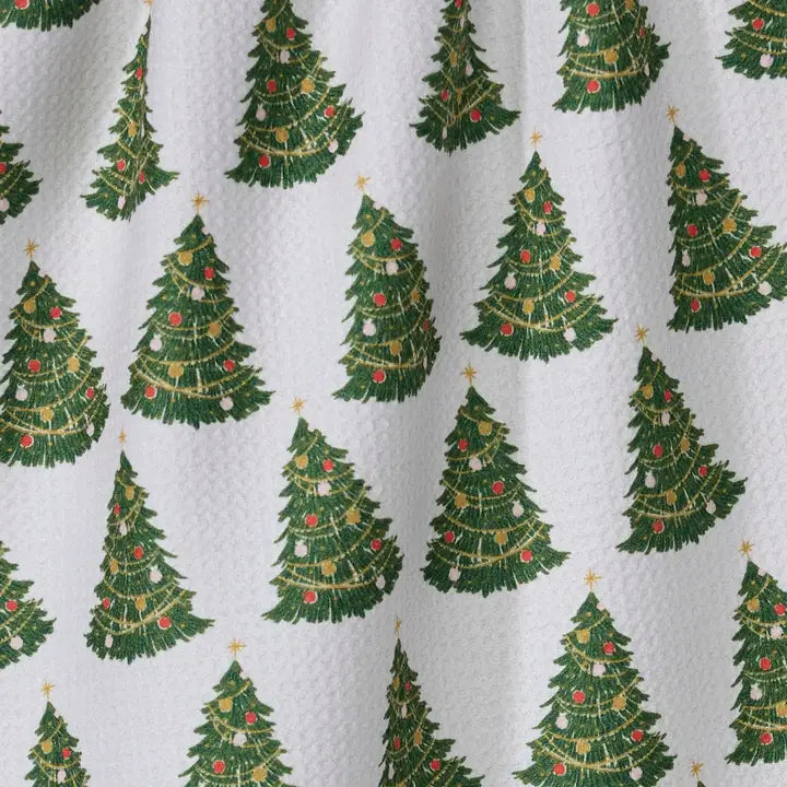 Geometry Decked Out Tea Towel