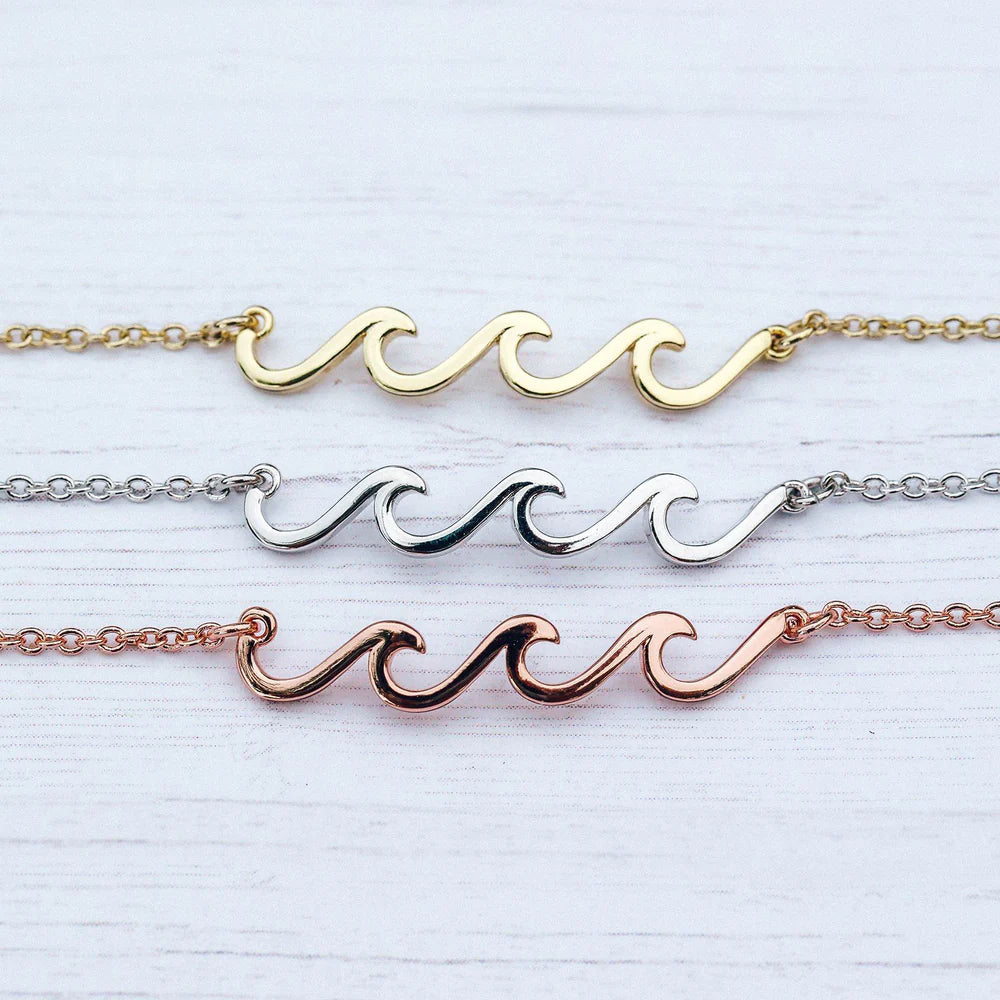 PURA VIDA DELICATE WAVE ANKLET