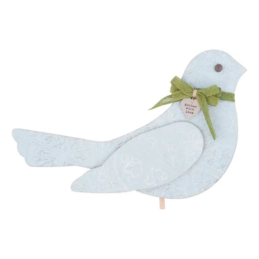 Glory Haus Gather with Love Blue Bird Topper