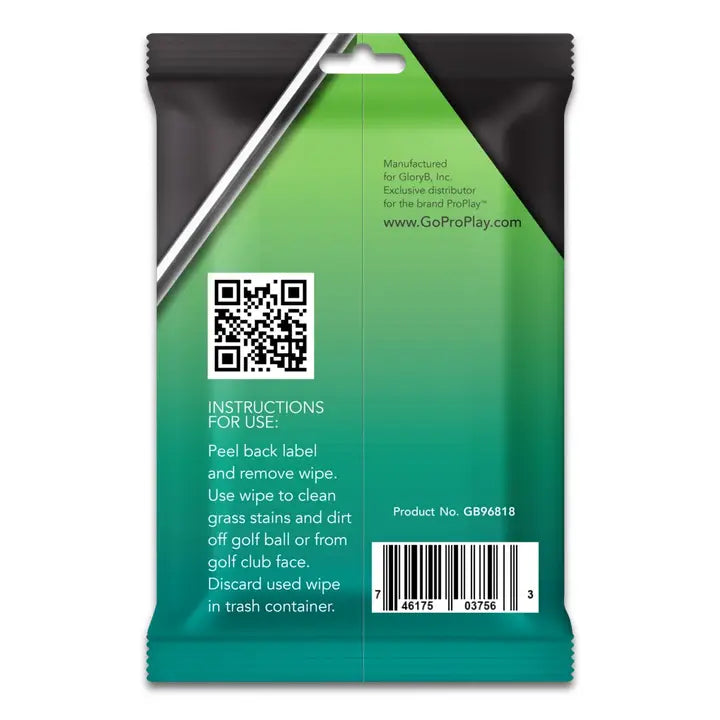 ProPlay Golf Ball - Club Cleaning Wipes