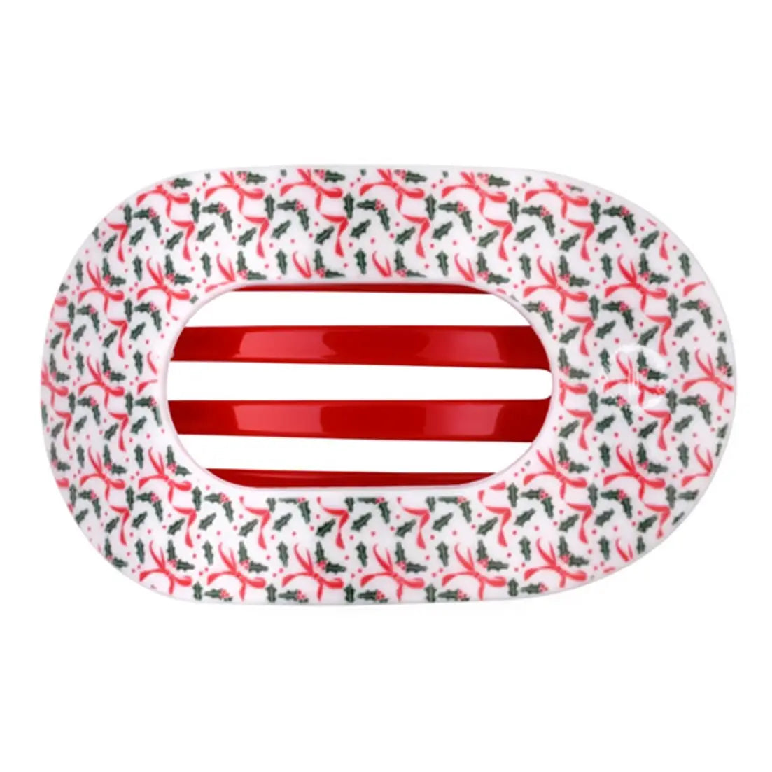Teleties Festive Feels | Small | Flat Round Hair Clip