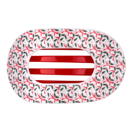 Teleties Festive Feels | Small | Flat Round Hair Clip