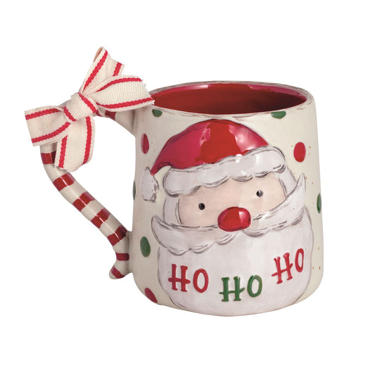 MUD PIE SANTA FARM CHRISTMAS MUG