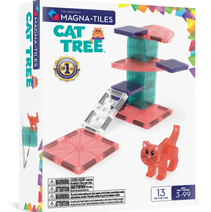 Magna-Tiles Cat Tree 13-Piece Set