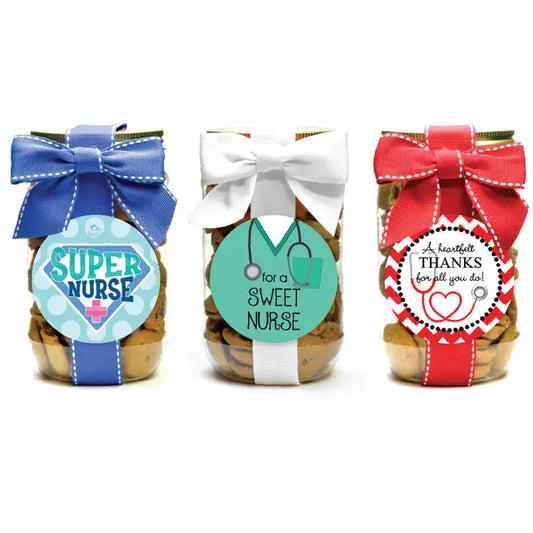 Oh, Sugar! Cookie Jars - Nurse - Pint-Chocolate Chip