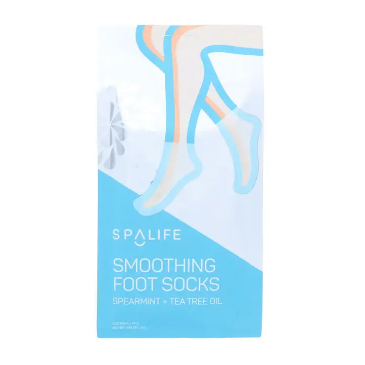 My Spa Life Exfoliating & Smoothing Foot Socks - 1 Pair