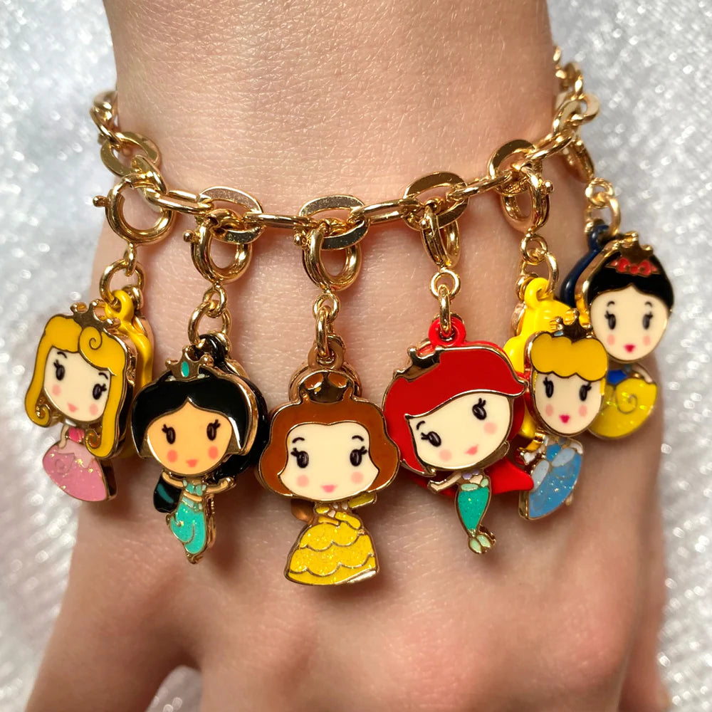 Charm It! Gold Swivel Belle Charm