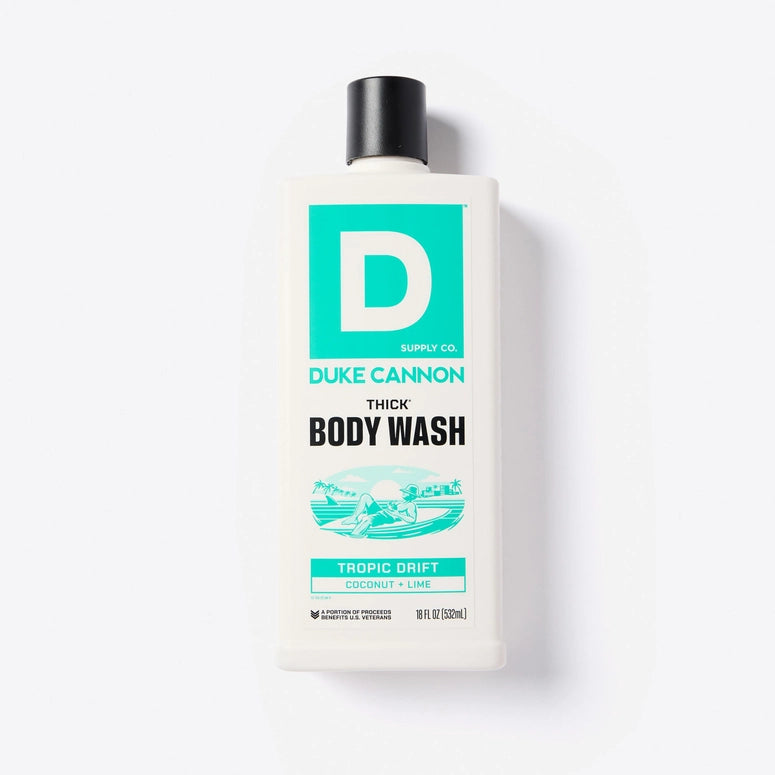 Duke Cannon Body Wash - Tropic Drift 18oz